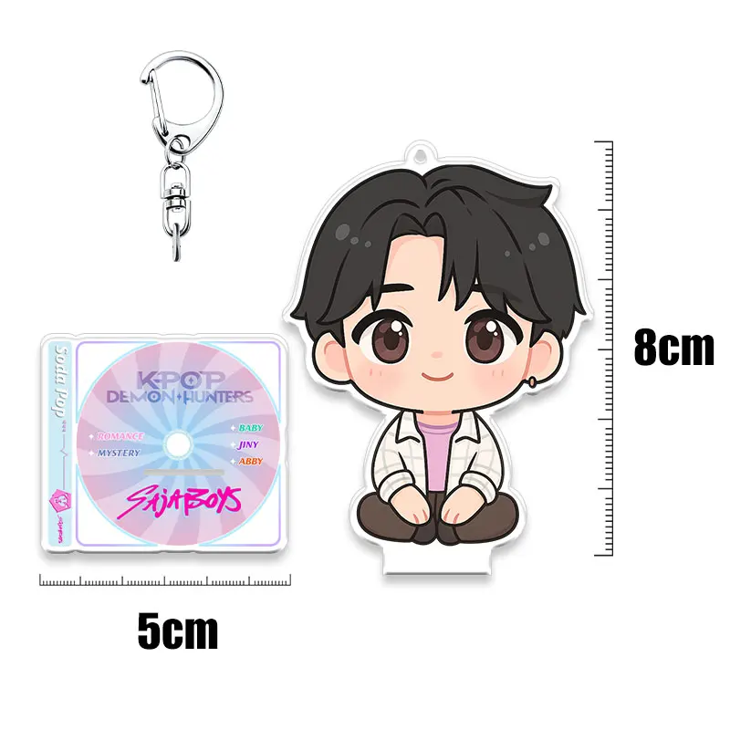 For K-Pop Acrylic Double Layer 8cm Stand Up Keychain Student Anime Cute Q-Version Character Stand Up Decor Toy
For K-Pop Acrylic Double Layer 8cm Stand Up Keychain Student Anime Cute Q-Version Character Stand Up Decor Toy