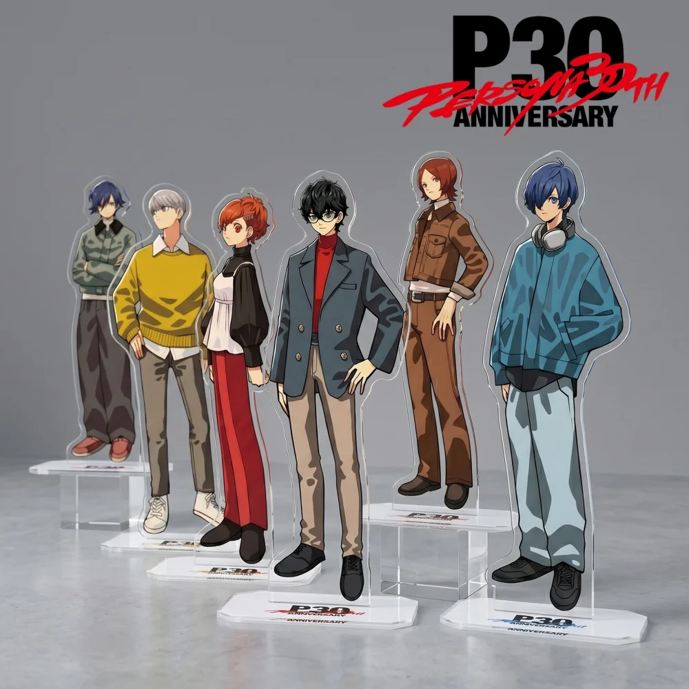 Persona 30th Anniversary Acrylic Stand Keychain Casual Series Custom Joker Makoto Narukami Kotone Anime Gift
Persona 30th Anniversary Acrylic Stand Keychain Casual Series Custom Joker Makoto Narukami Kotone Anime Gift