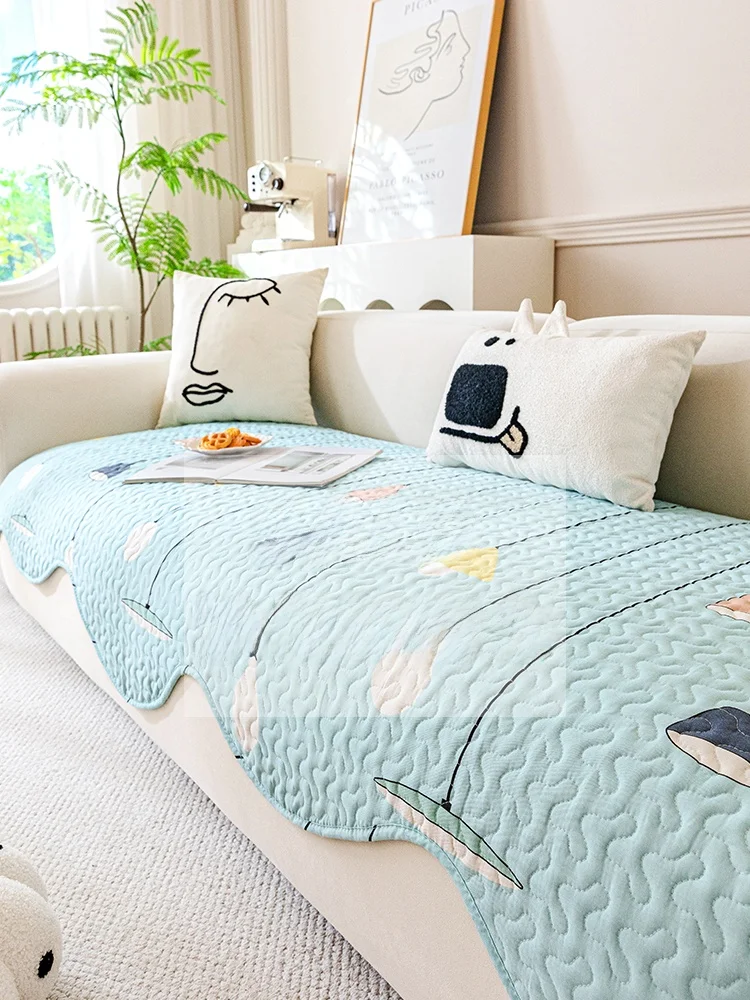 Pure Cotton Sofa Cushion Cover Living Room Straight Row Sofa Pad Nordic Style All Seasons Universal Machine Weaved Fabric
Pure Cotton Sofa Cushion Cover Living Room Straight Row Sofa Pad Nordic Style All Seasons Universal Machine Weaved Fabric