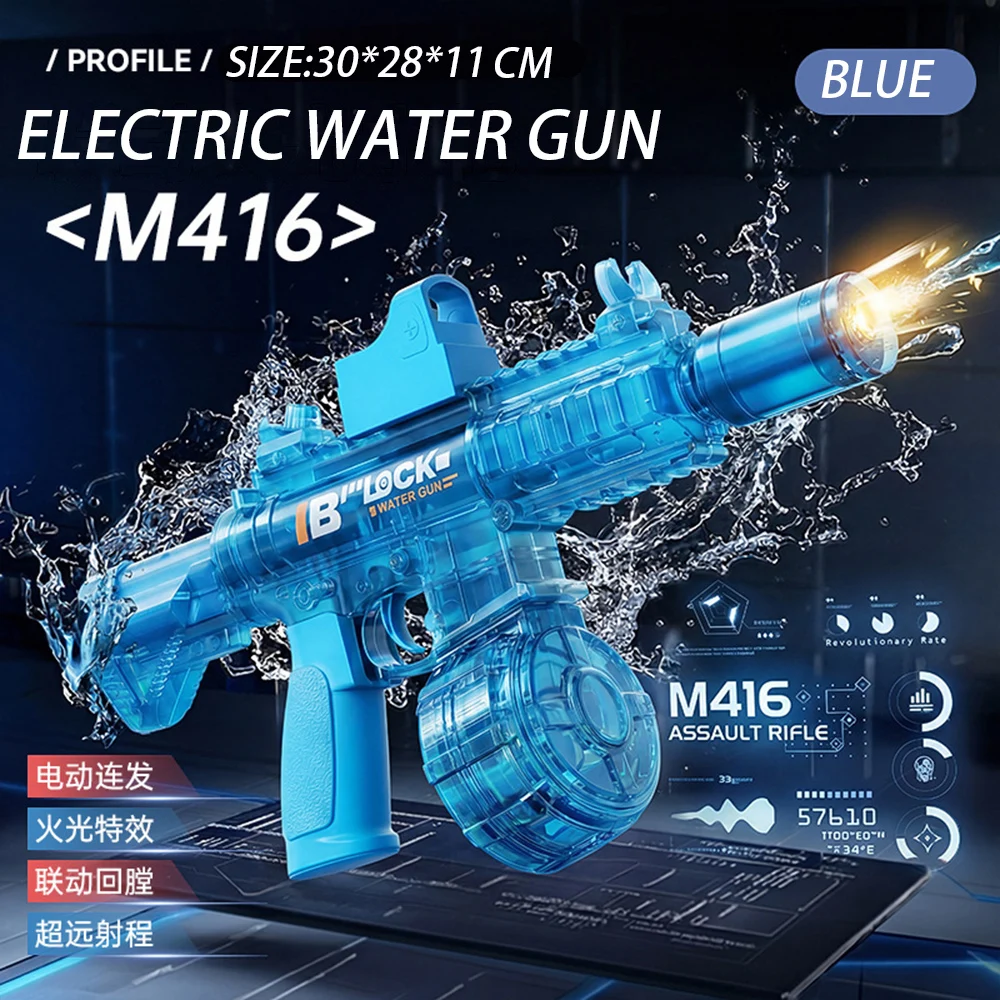 LED Flame Lights Electric Water Gun Energy Ring Burst Transformation Large Capacity Full Auto Continuous Fire Squirt Gun Toy
LED Flame Lights Electric Water Gun Energy Ring Burst Transformation Large Capacity Full Auto Continuous Fire Squirt Gun Toy