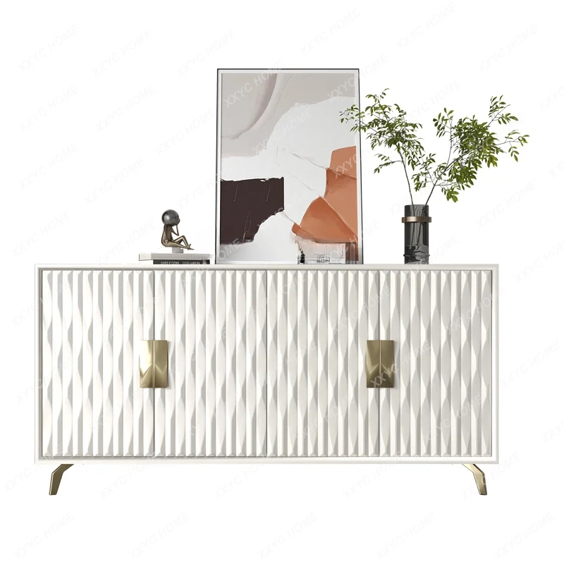 Edge Cabinet Light Luxury White Storage TV Cabinet Living Room Solid Wood Edge Storage Cabinet
Edge Cabinet Light Luxury White Storage TV Cabinet Living Room Solid Wood Edge Storage Cabinet