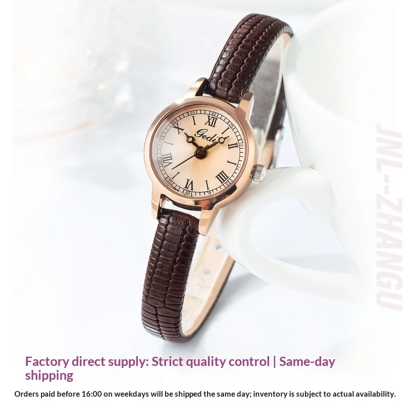 Brand Classic Simple Women Watch Roman Numeral Dial Luxury Rose Gold Watch Case Lady Slender Wristwatch Relojes
Brand Classic Simple Women Watch Roman Numeral Dial Luxury Rose Gold Watch Case Lady Slender Wristwatch Relojes