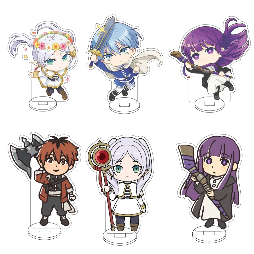 10CM Anime Frieren: Beyond Journey's End Frieren Himmel Heiter Fern Stark Cos Acrylic Figure Stand Cute Gifts Ornaments
10CM Anime Frieren: Beyond Journey's End Frieren Himmel Heiter Fern Stark Cos Acrylic Figure Stand Cute Gifts Ornaments