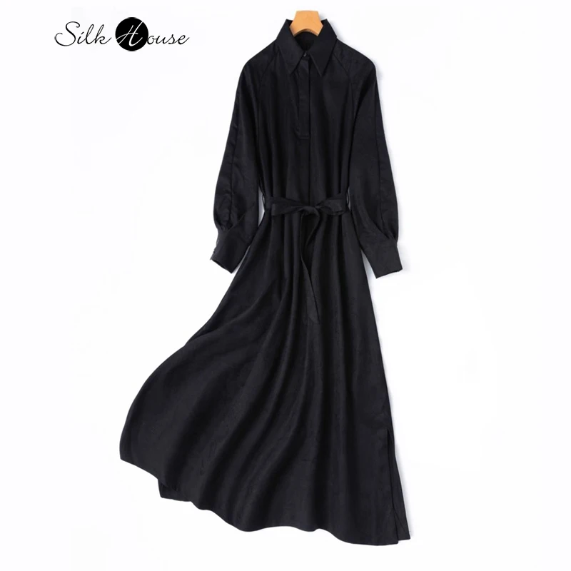 40MM Heavyweight 100% Natural Mulberry Silk Fragrant Cloud Yarn POLO Collar Lantern Sleeve Shirt Style Women's Fashionable Dress
40MM Heavyweight 100% Natural Mulberry Silk Fragrant Cloud Yarn POLO Collar Lantern Sleeve Shirt Style Women's Fashionable Dress