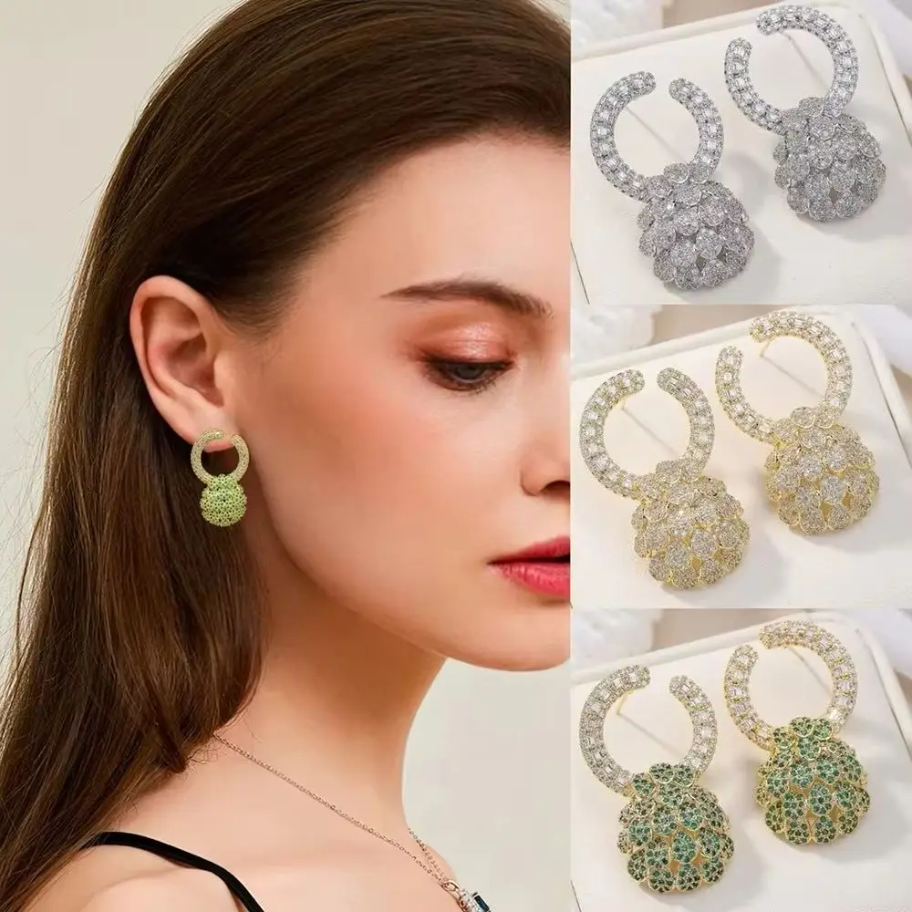 Missvikki Fashion Gorgeous Charm Round Drop Earrings For Women Wedding Party Charm Full Shiny CZ Earrings Jewelry High Quality
Missvikki Fashion Gorgeous Charm Round Drop Earrings For Women Wedding Party Charm Full Shiny CZ Earrings Jewelry High Quality