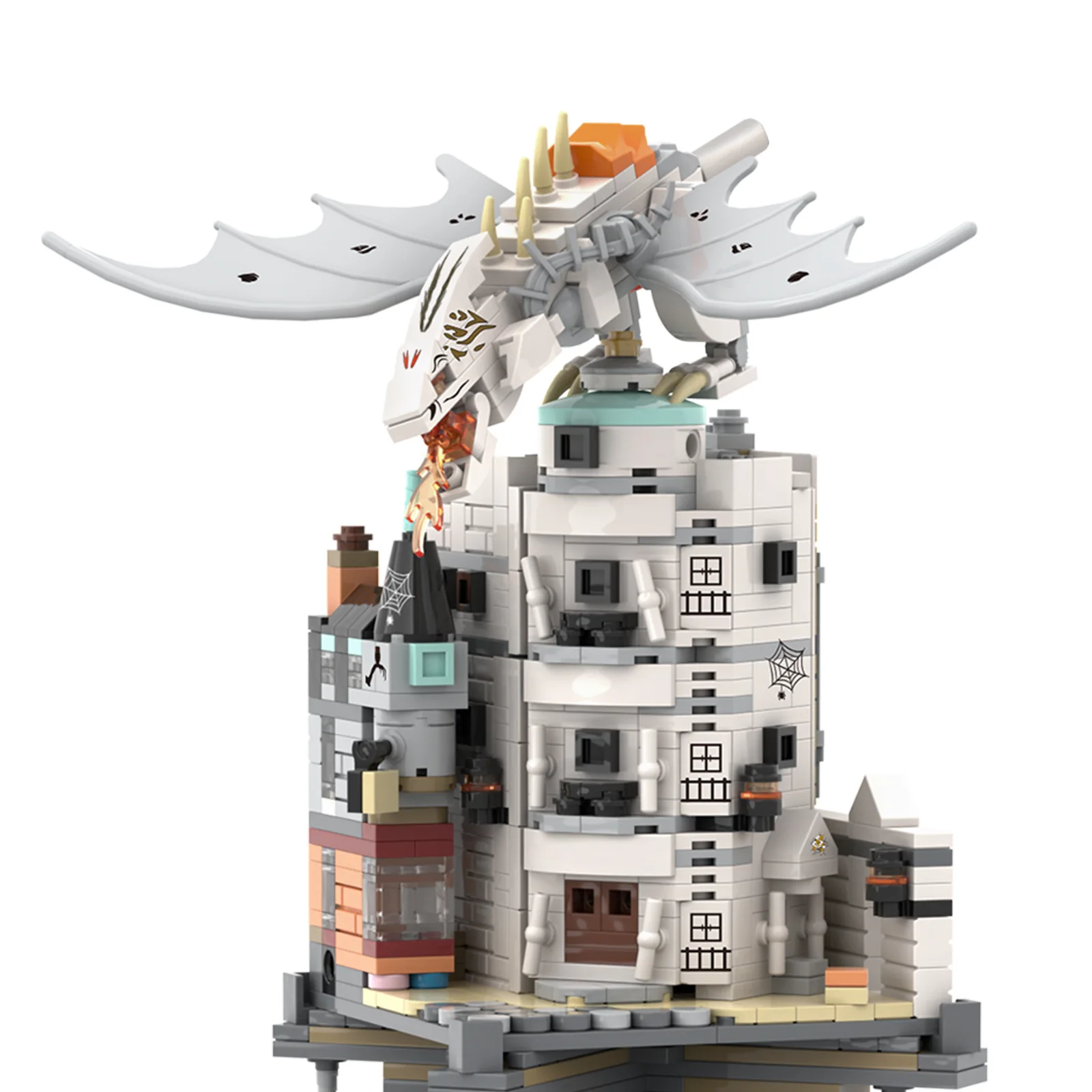 Idea Movie Architecture Magic Castle Building Block Dragon Wizard Bank Construction Model Brick Toy Collection For Kids Gifts
Idea Movie Architecture Magic Castle Building Block Dragon Wizard Bank Construction Model Brick Toy Collection For Kids Gifts