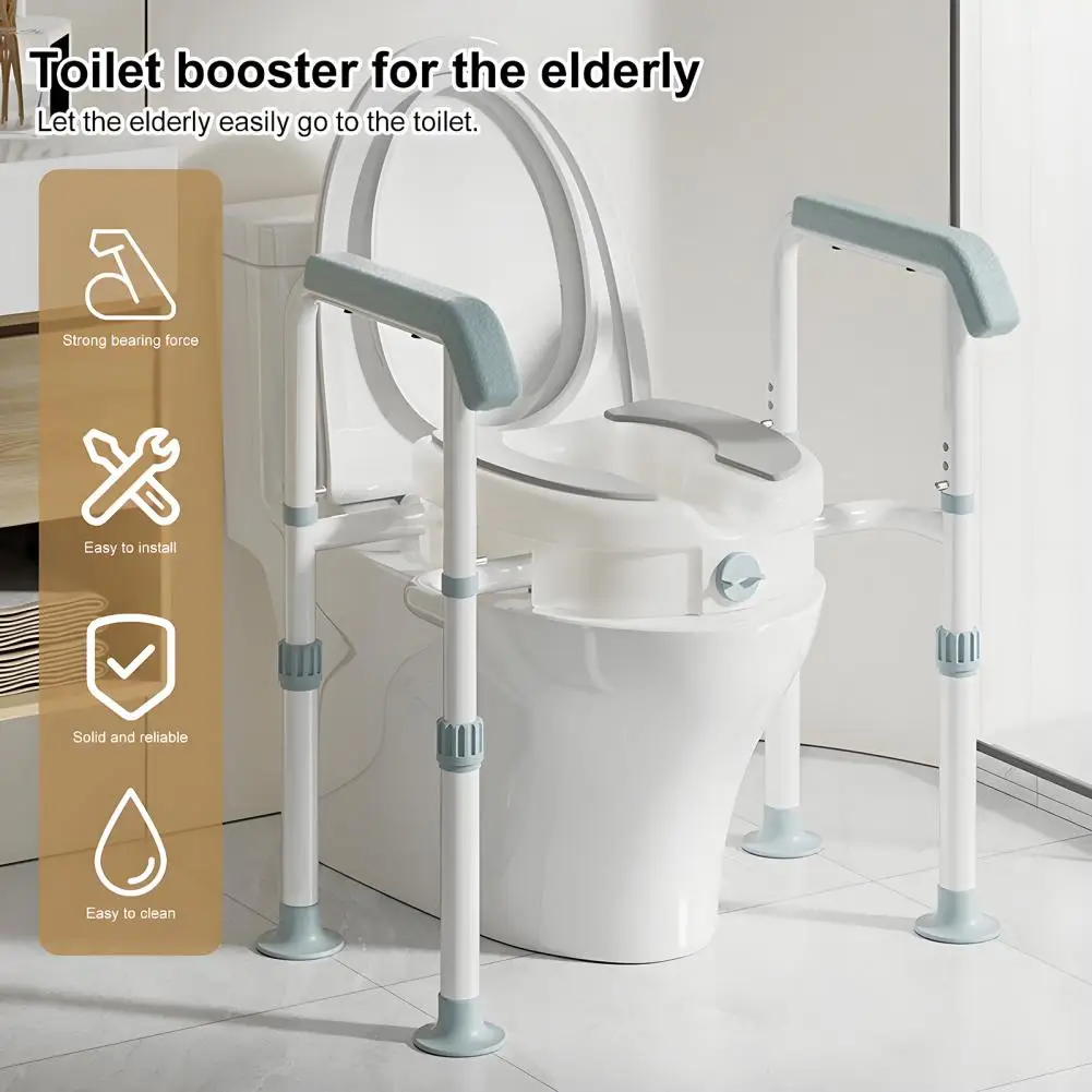 Raised Toilet Seat For Elderly Adjustable Padded Armrest Toilet Seat Risers Elevated Toilet Safety Seat Bathroom Supplies
Raised Toilet Seat For Elderly Adjustable Padded Armrest Toilet Seat Risers Elevated Toilet Safety Seat Bathroom Supplies