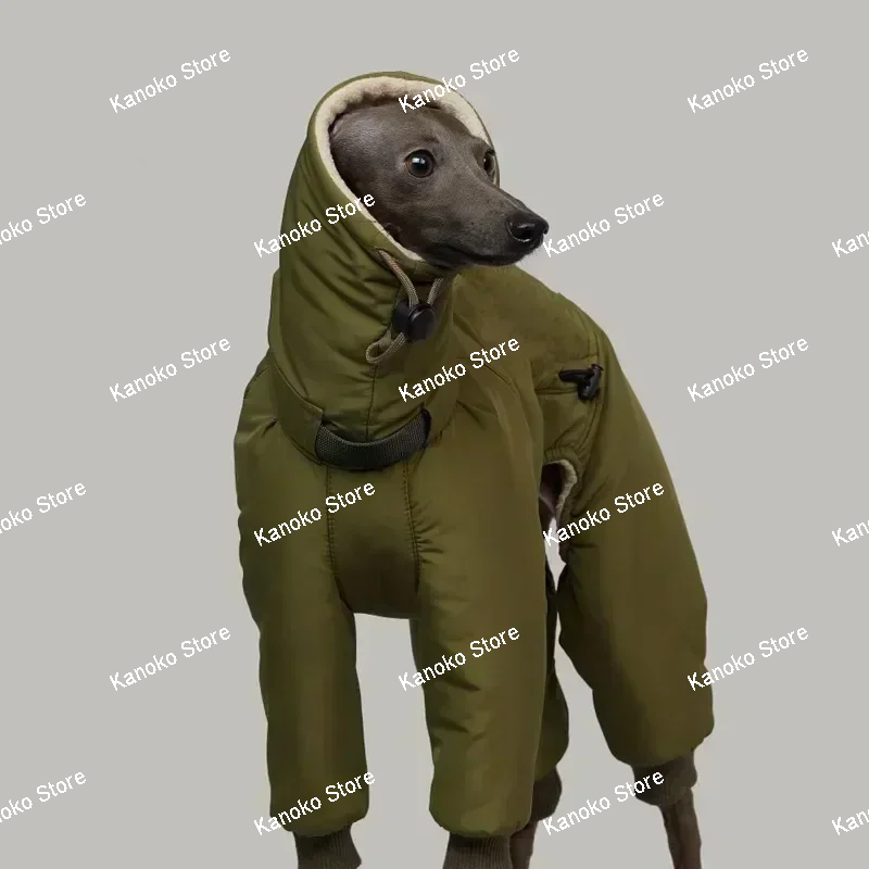 Small and Medium Dog Clothes Super Thick Cotton-padded Pet Coat Whitbit Greyhound Clothes Dogs Accessories Ropa Para Perro
Small and Medium Dog Clothes Super Thick Cotton-padded Pet Coat Whitbit Greyhound Clothes Dogs Accessories Ropa Para Perro