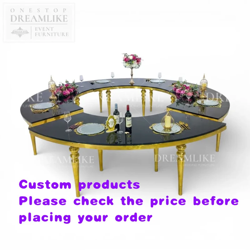 custom.Luxury Round Glass Wedding Banquet Table Stainless Steel Frame Party Rental Bulk Order
custom.Luxury Round Glass Wedding Banquet Table Stainless Steel Frame Party Rental Bulk Order