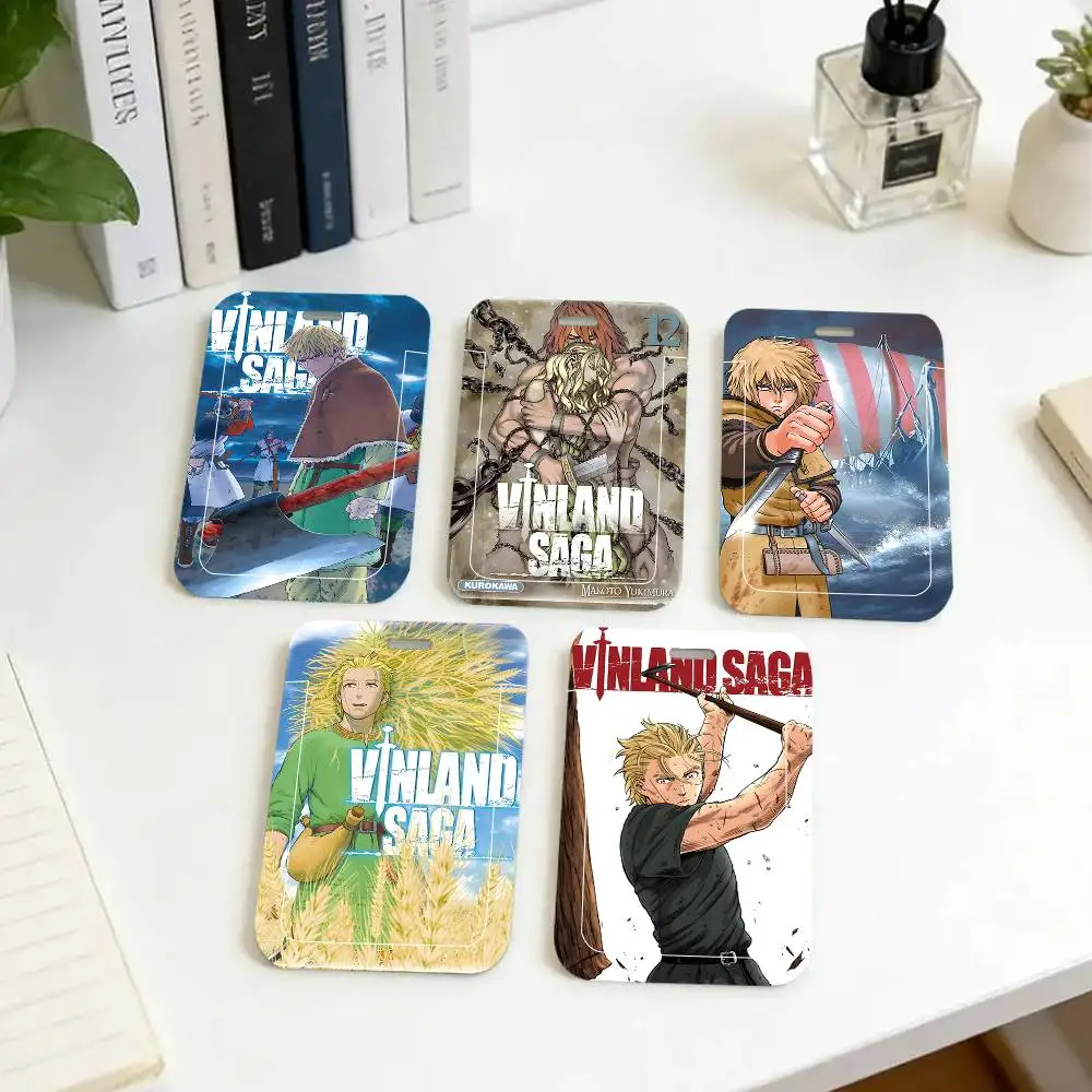 1pc Classic Anime Vinland Saga ID Card Sleeve School Card Access ID Card Bus Meal Card Protective Sleeve Easy Push
1pc Classic Anime Vinland Saga ID Card Sleeve School Card Access ID Card Bus Meal Card Protective Sleeve Easy Push