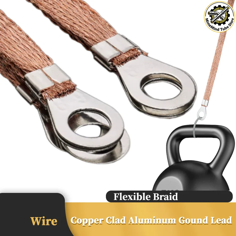 Gounding Lead Wire Copper Clad Aluminum Braid Wire Span Cable Durable Bridge Connection Wire Ground Lead 5~100PCS Accessories
Gounding Lead Wire Copper Clad Aluminum Braid Wire Span Cable Durable Bridge Connection Wire Ground Lead 5~100PCS Accessories