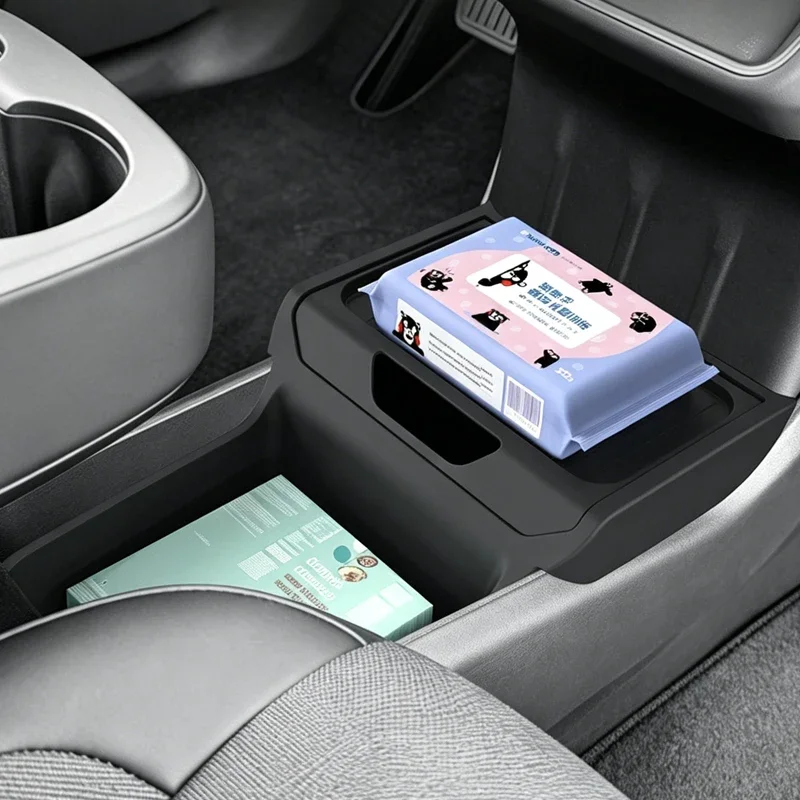 Fit For Tesla Model Y Juniper Standard RWD 2025 2026 TPE Lower Center Console Storage Box Central Organizer Tray Car Interior Ti
Fit For Tesla Model Y Juniper Standard RWD 2025 2026 TPE Lower Center Console Storage Box Central Organizer Tray Car Interior Ti