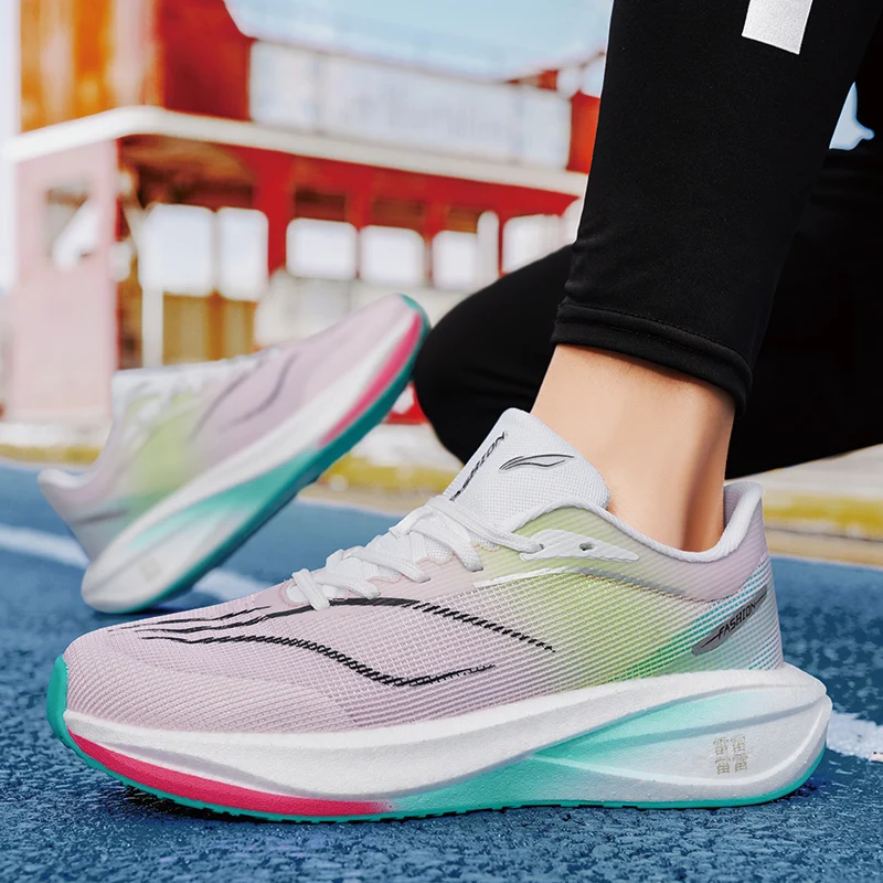 New Running Shoes for Jogging and Marathon Sports, Mesh Fabric with True Carbon Plate, Men's and Women's Hiking Shoes 2025 Men's
New Running Shoes for Jogging and Marathon Sports, Mesh Fabric with True Carbon Plate, Men's and Women's Hiking Shoes 2025 Men's