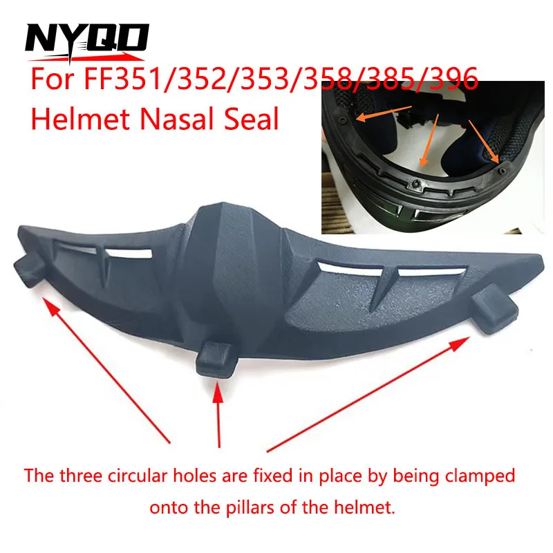 Helmet Parts for Ls2 FF351 352 353 351 396 358 394 325 802 805 801 300 Helmet Nasal Seal and Accessories
Helmet Parts for Ls2 FF351 352 353 351 396 358 394 325 802 805 801 300 Helmet Nasal Seal and Accessories