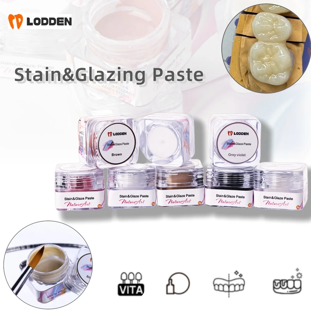 3pcs LODDEN Stain Glaze Paste Dental Low Temperature Fluorescent Glaze Paste Porcelain Zirconia Glazing Lab Filling Material
3pcs LODDEN Stain Glaze Paste Dental Low Temperature Fluorescent Glaze Paste Porcelain Zirconia Glazing Lab Filling Material