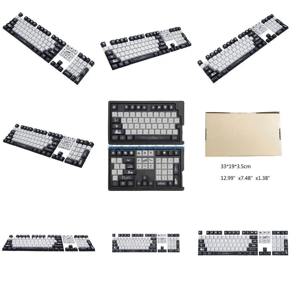 U2JE 108Keys Halloween OEM Profile PBT-Dye-Sublimation Клавицы Полный набор для механической клавиатуры MX Switch DZ60 GK61 SK61
U2JE 108Keys Halloween OEM Profile PBT-Dye-Sublimation Клавицы Полный набор для механической клавиатуры MX Switch DZ60 GK61 SK61