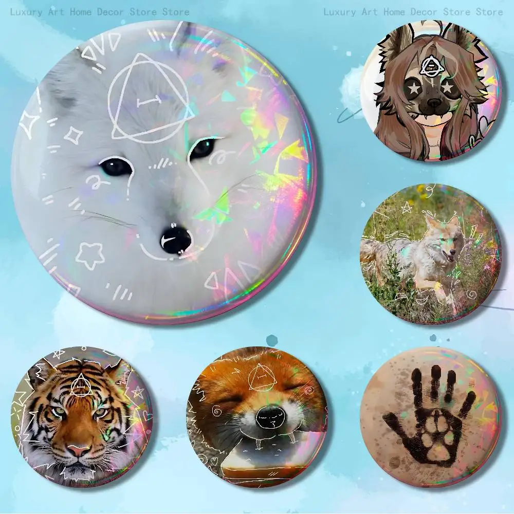 New T-Therian Delta Symbol Pins 58mm Cute Cartoon Badge Handmade Brooches for Backpack Accessories
New T-Therian Delta Symbol Pins 58mm Cute Cartoon Badge Handmade Brooches for Backpack Accessories