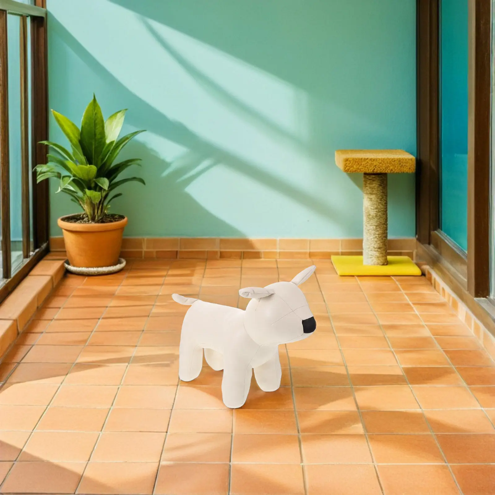 PU Dog Mannequin Rack Clothes Stand Dog Clothing Display Mannequin 16.51x11.40x5.70in Pet Clothing Store Exhibition
PU Dog Mannequin Rack Clothes Stand Dog Clothing Display Mannequin 16.51x11.40x5.70in Pet Clothing Store Exhibition