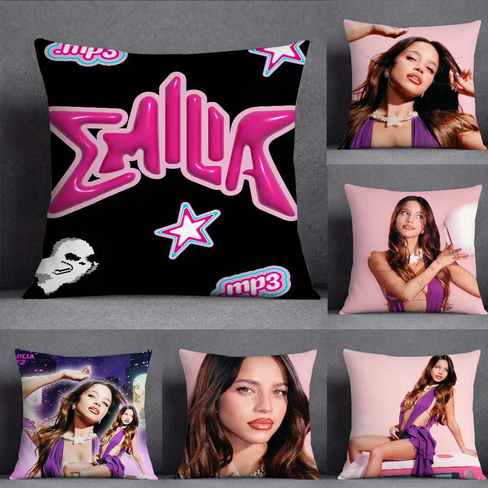 Singer Emilia Mernes mp3 Pillow Case Square Double-Sided Printing Short Plush Sofa Cushion Cover Bedroom
Singer Emilia Mernes mp3 Pillow Case Square Double-Sided Printing Short Plush Sofa Cushion Cover Bedroom