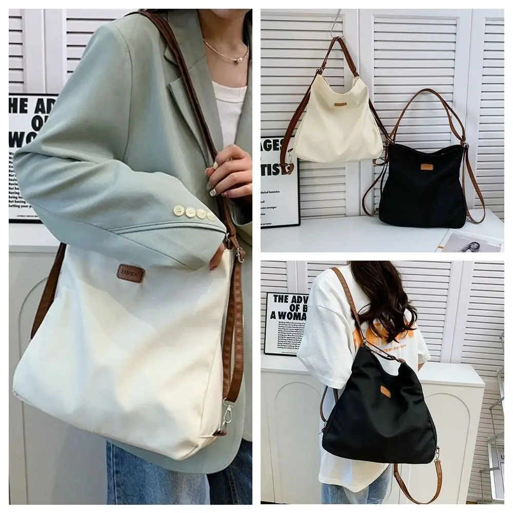 Nylon Dual-use Shoulder Backpacks Multifunctional Solid Color Canvas Tote Bag Commuting Korean Style Crossbody Bag Girls
Nylon Dual-use Shoulder Backpacks Multifunctional Solid Color Canvas Tote Bag Commuting Korean Style Crossbody Bag Girls