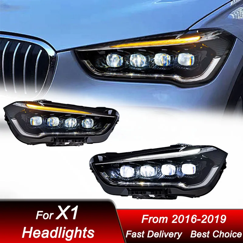 Автомобильные фары для BMW X1 F49 2016-2019, новый стиль, стандартная фара в сборе, обновленная Настройка, комплект аксессуаров для линз проектора
Автомобильные фары для BMW X1 F49 2016-2019, новый стиль, стандартная фара в сборе, обновленная Настройка, комплект аксессуаров для линз проектора