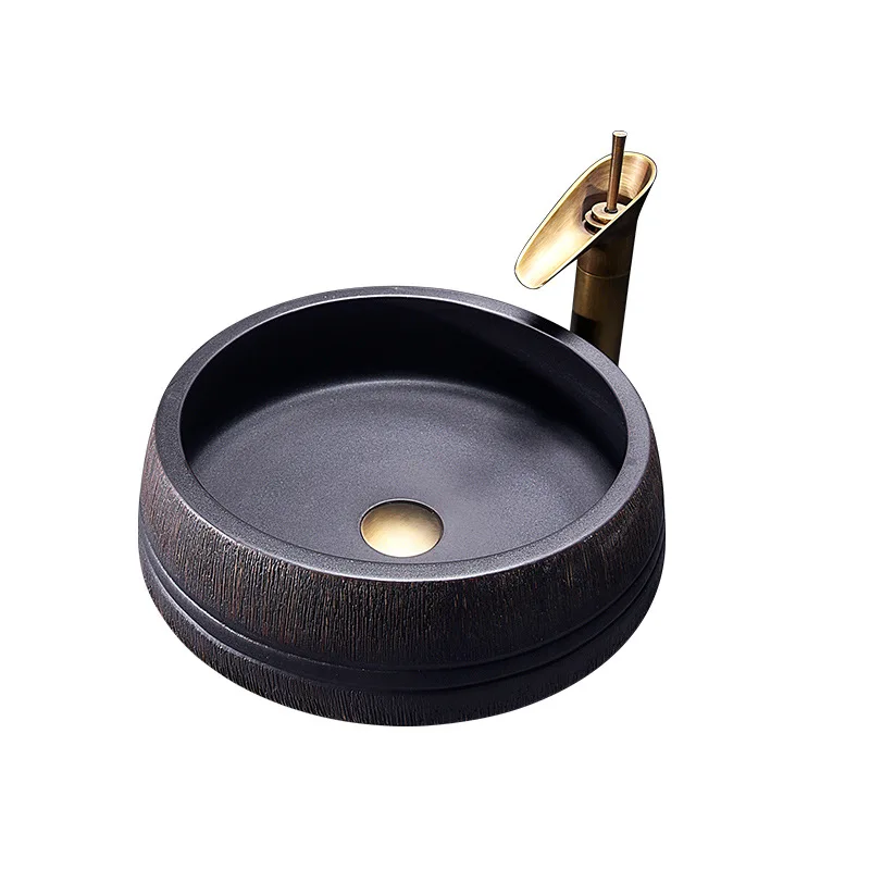 Антикварная керамическая раковина-чаша для ванной комнаты, винтажный умывальник для домашнего использования
Антикварная керамическая раковина-чаша для ванной комнаты, винтажный умывальник для домашнего использования