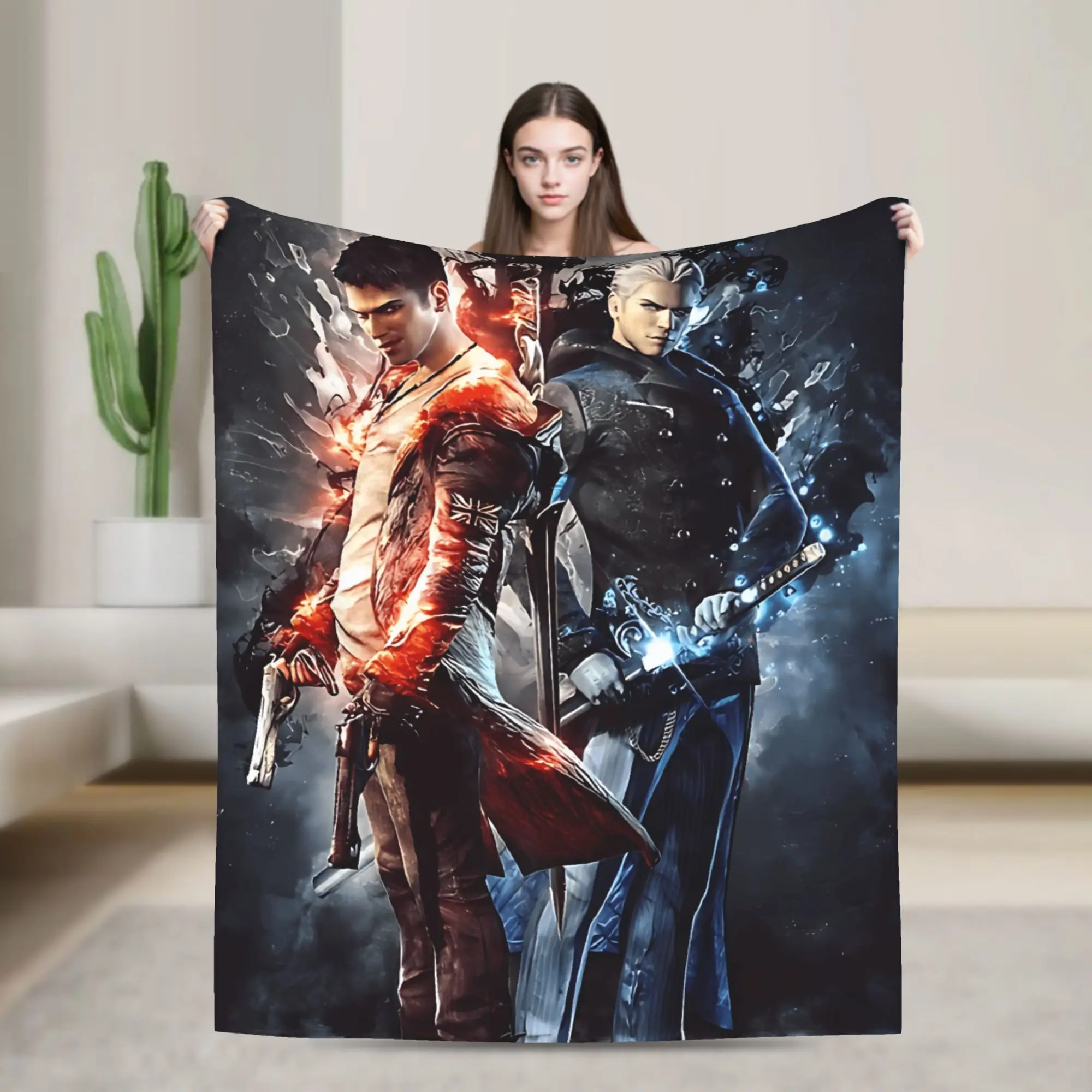 Devil May Cry 5 Dante Blanket Warm Soft Street Trend Plush Throw Blanket For Living Room Camping Flannel Bedspread Bed Cover
Devil May Cry 5 Dante Blanket Warm Soft Street Trend Plush Throw Blanket For Living Room Camping Flannel Bedspread Bed Cover