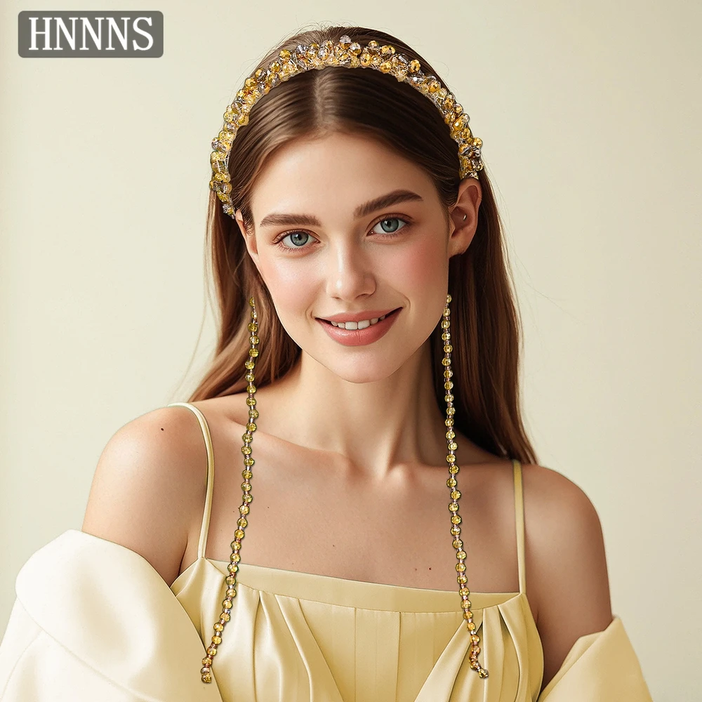 TOPQUEEN Fashion Golden Bride Wedding Hair Band Handmade Beaded Ladies Elegant Daily Leisure Banquet Ball Headdress YXA11
TOPQUEEN Fashion Golden Bride Wedding Hair Band Handmade Beaded Ladies Elegant Daily Leisure Banquet Ball Headdress YXA11