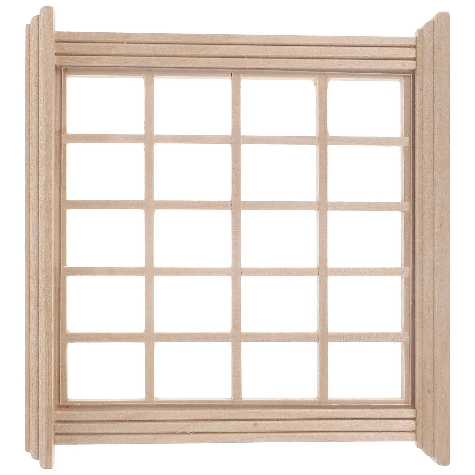 Dollhouse Window Frame Miniature Decorative Accessory Made of Safe Wood Material Ideal for Mini House Adornment and Pretend Play
Dollhouse Window Frame Miniature Decorative Accessory Made of Safe Wood Material Ideal for Mini House Adornment and Pretend Play