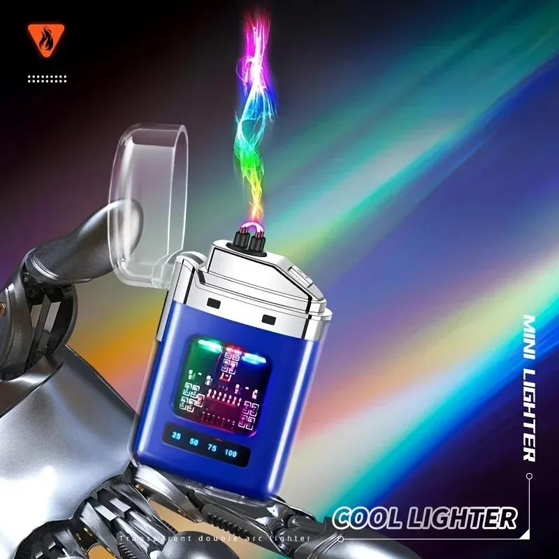 Перезаряжаемая USB электронная зажигалка, ветрозащитная беспламенная светодиодная умная двойная дуга, портативная уличная зажигалка для выживания, подарки
Перезаряжаемая USB электронная зажигалка, ветрозащитная беспламенная светодиодная умная двойная дуга, портативная уличная зажигалка для выживания, подарки