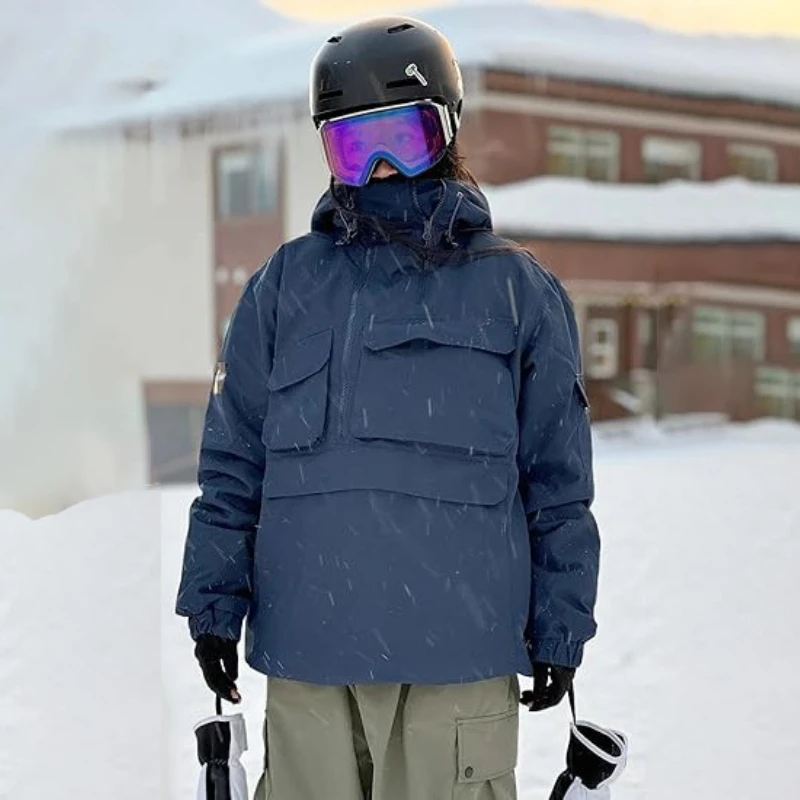 2026 Men Snowboarding Jackets Ski Coats Snow Pullover Hooded Winter Outdoor Sports Waterproof Windproof Loose Hooded Skiing Coat
2026 Men Snowboarding Jackets Ski Coats Snow Pullover Hooded Winter Outdoor Sports Waterproof Windproof Loose Hooded Skiing Coat