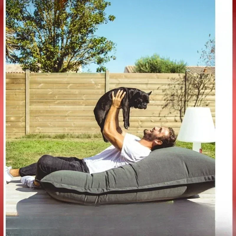 Outdoor bean bag lazy sofa recliner can lie down waterproof, windproof, sunscreen and wear-resistant
Outdoor bean bag lazy sofa recliner can lie down waterproof, windproof, sunscreen and wear-resistant