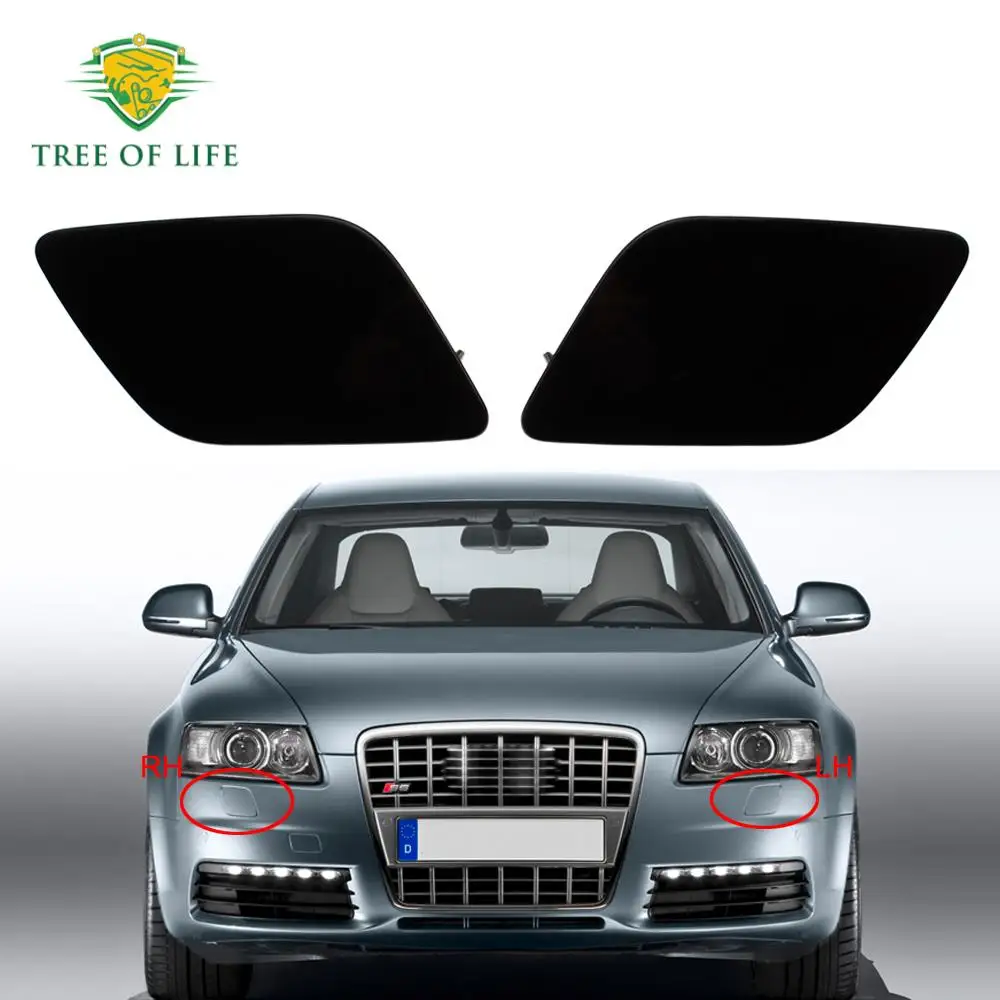 For Audi A6 C6 Quattro S6 2005-2008 Front Bumper Headlight Lamp Washer Spray Cleaning Actuator Cover Cap 4F0955276 4F0955275
For Audi A6 C6 Quattro S6 2005-2008 Front Bumper Headlight Lamp Washer Spray Cleaning Actuator Cover Cap 4F0955276 4F0955275