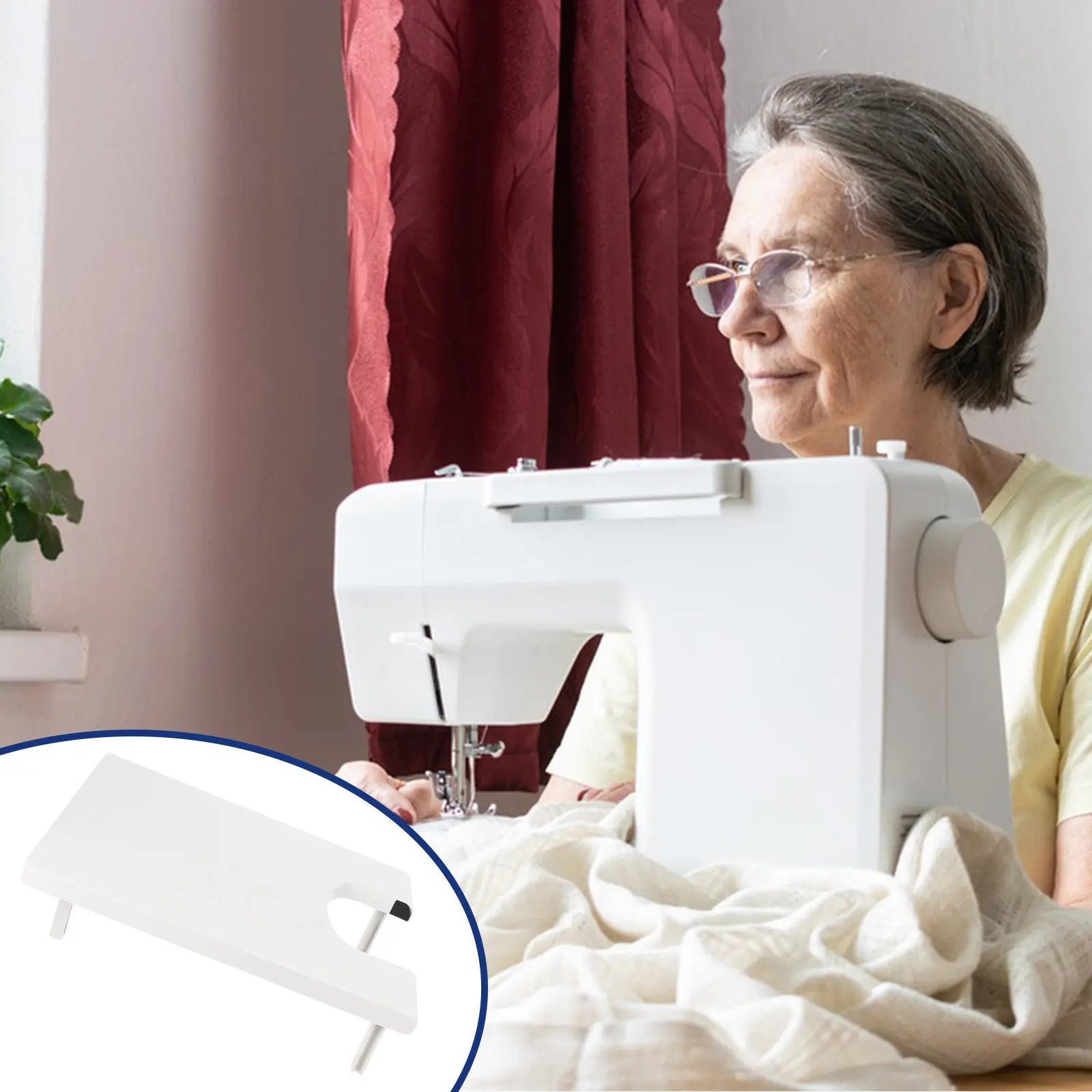 Sewing Machine Expansion Table Plastic Desktop Extension Board for Home Sewing Large Workspace Adjustable Foldable Legs Craft
Sewing Machine Expansion Table Plastic Desktop Extension Board for Home Sewing Large Workspace Adjustable Foldable Legs Craft