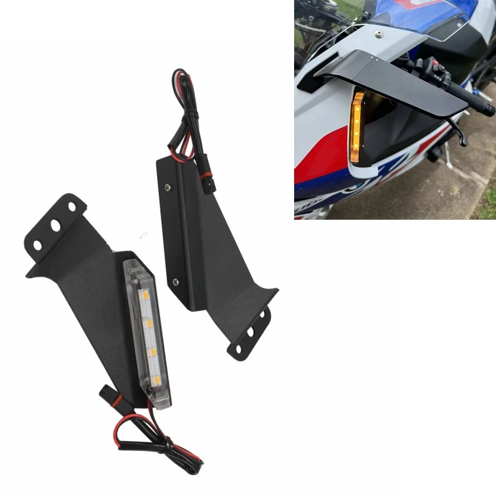 For BMW S1000RR 2019-2022 2020 2021 2022 S 1000 RR LED Front turn signal Light Invisible Wing Retrofitted
For BMW S1000RR 2019-2022 2020 2021 2022 S 1000 RR LED Front turn signal Light Invisible Wing Retrofitted