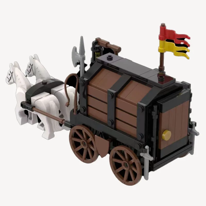 City Creativity Middle Ages Ancient Chariots Model Building Blocks Bricks Toys For Kids New Year'S Gift moc-119636 262pcs
City Creativity Middle Ages Ancient Chariots Model Building Blocks Bricks Toys For Kids New Year'S Gift moc-119636 262pcs