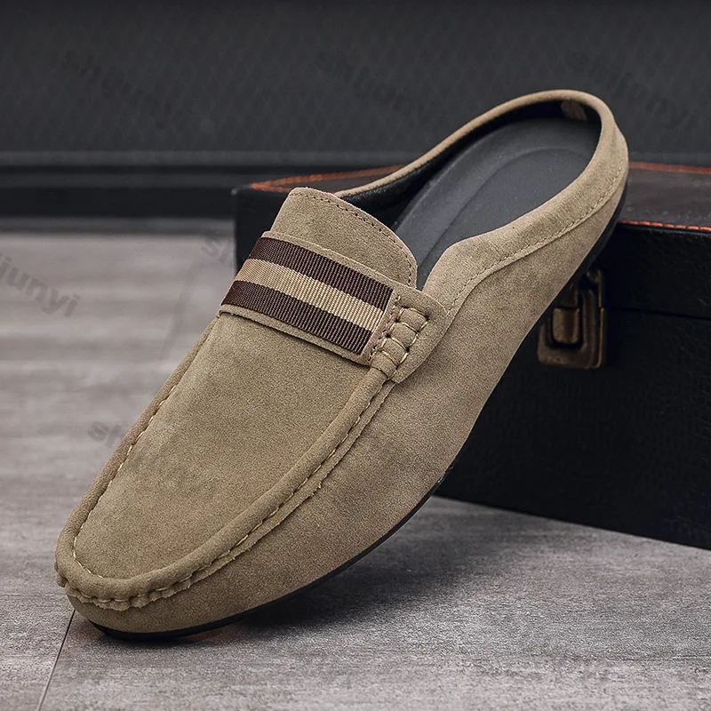 Breathable Shoes Men's Summer 2025 Fashion Comfortable Slip on Loafers Men's Breathable Casual Half Top Men's Slippers
Breathable Shoes Men's Summer 2025 Fashion Comfortable Slip on Loafers Men's Breathable Casual Half Top Men's Slippers
