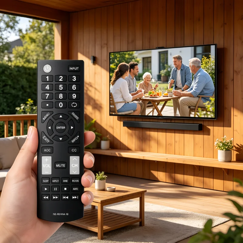 New NS-RC4NA-18 Remote Control Compatible with Insignia LCD/LED TV Models: NS-22D420NA18, NS-32D20NA18, NS-32D311MX17
New NS-RC4NA-18 Remote Control Compatible with Insignia LCD/LED TV Models: NS-22D420NA18, NS-32D20NA18, NS-32D311MX17