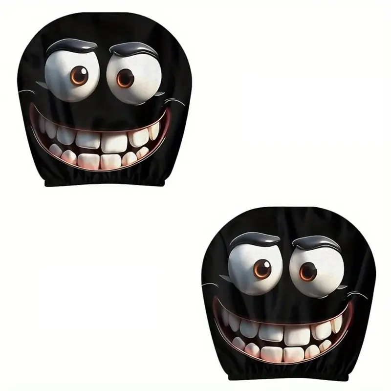 Universal 2PCS Funny Cartoon Car Headrest Cover Eyes Seat Head Rest Protector For Festival Decorations-N29R
Universal 2PCS Funny Cartoon Car Headrest Cover Eyes Seat Head Rest Protector For Festival Decorations-N29R
