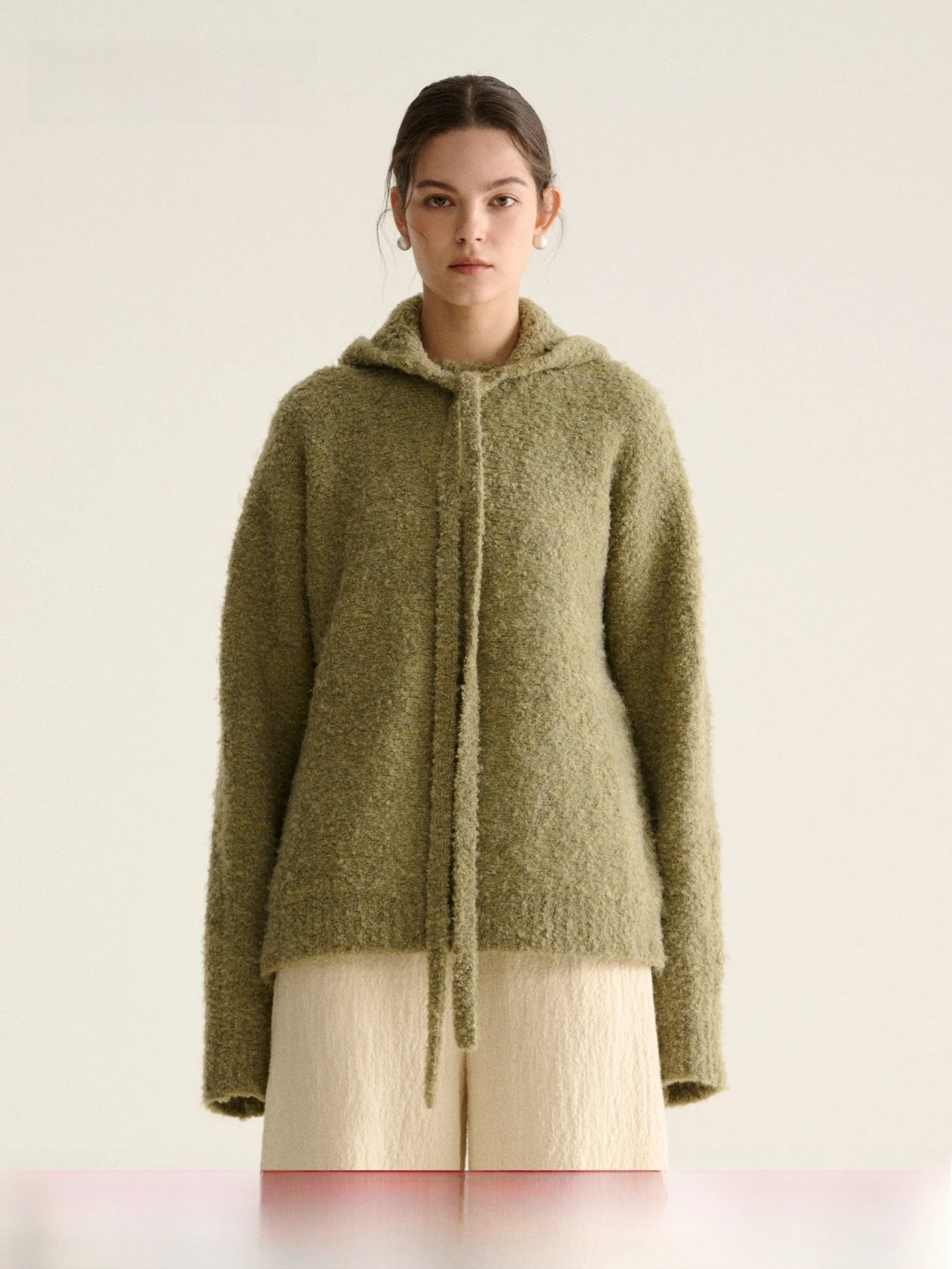 Женский вязаный комплект из двух предметов Hamere25 Cisas: свободная кофта и длинные брюки из смесового полиэстера для повседневной носки
Женский вязаный комплект из двух предметов Hamere25 Cisas: свободная кофта и длинные брюки из смесового полиэстера для повседневной носки