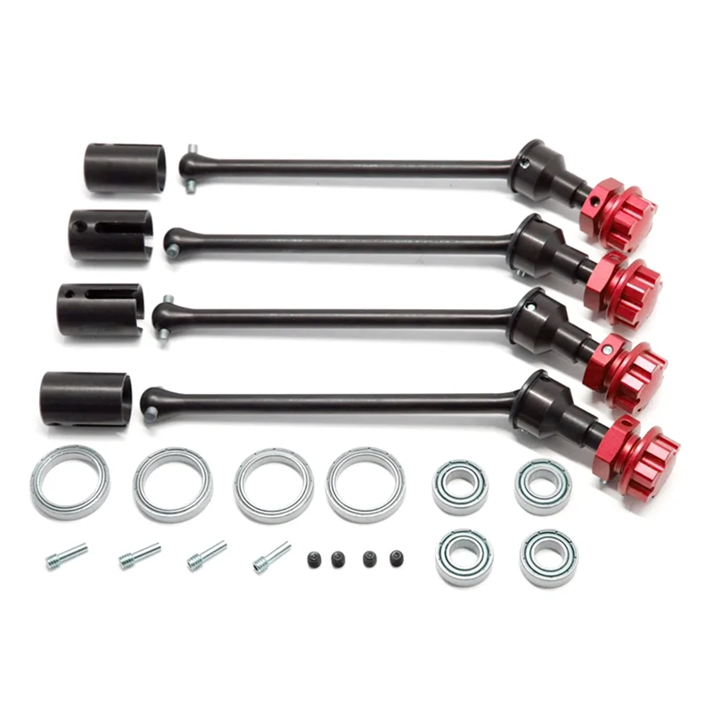 Practical-4Pcs 8996X Steel Extended Drive Shaft CVD With Splined Wheel Hex For 1/10 Traxxas MAXX Widemaxx RC Car Replacement Red
Practical-4Pcs 8996X Steel Extended Drive Shaft CVD With Splined Wheel Hex For 1/10 Traxxas MAXX Widemaxx RC Car Replacement Red