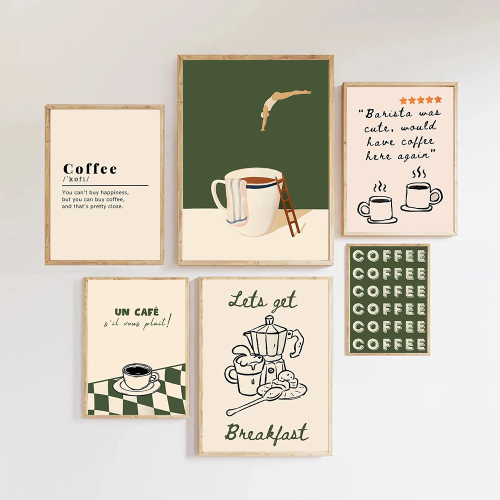 Retro Coffee Diver Poster Canvas Painting Modern Kitchen Gallery Print Wall Art Picture for Home Decoration Coffee Lover Gifts
Retro Coffee Diver Poster Canvas Painting Modern Kitchen Gallery Print Wall Art Picture for Home Decoration Coffee Lover Gifts