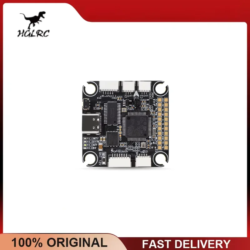 HGLRC F405 8S V2 Flight Controller, STM32F405 ICM42688 Gyro 16MB Black Box, for Long Range Freestyle Cinewhoop Quadcopter Drone
HGLRC F405 8S V2 Flight Controller, STM32F405 ICM42688 Gyro 16MB Black Box, for Long Range Freestyle Cinewhoop Quadcopter Drone
