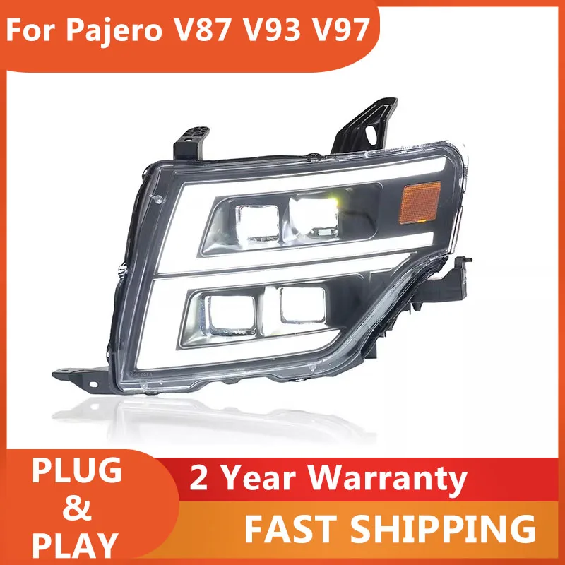 Фары для Pajero V87 V93 V97, 2009-2021, с DRL, указателями поворота, ближним и дальним светом, проекционными линзами
Фары для Pajero V87 V93 V97, 2009-2021, с DRL, указателями поворота, ближним и дальним светом, проекционными линзами
