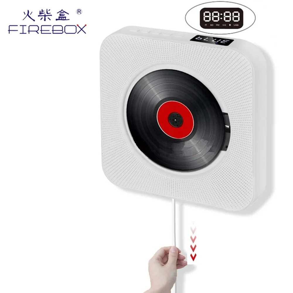 Cheapest Creative White Support CD/BT/AUX/USB/FM Wall-mounted BT 4.2 Home Wall Mount cd Player
Cheapest Creative White Support CD/BT/AUX/USB/FM Wall-mounted BT 4.2 Home Wall Mount cd Player