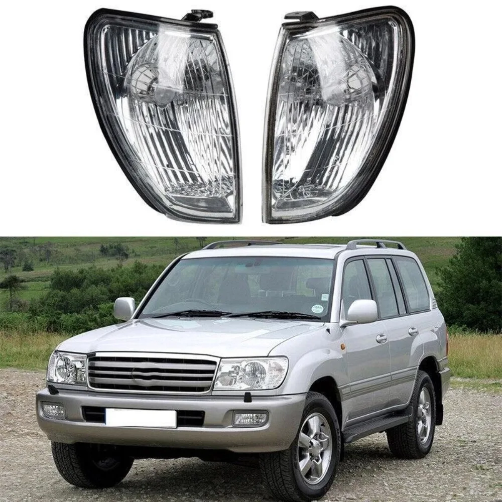 For Lexus LX470 1998-2007 Clear Car Side Marker Lamp Corner Lights Parking Turn Signals Light 1 Pair 81510-60480 81520-60350
For Lexus LX470 1998-2007 Clear Car Side Marker Lamp Corner Lights Parking Turn Signals Light 1 Pair 81510-60480 81520-60350