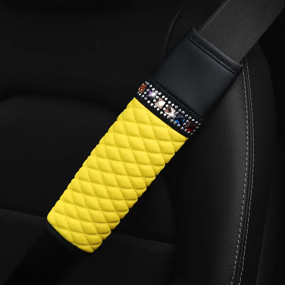 Seat Belt Shoulder Pads Fit Seat Belt Liner Sparkling Rhinestone Auto Seat Belt Covers Stylish Comfortable Breathable for A
Seat Belt Shoulder Pads Fit Seat Belt Liner Sparkling Rhinestone Auto Seat Belt Covers Stylish Comfortable Breathable for A