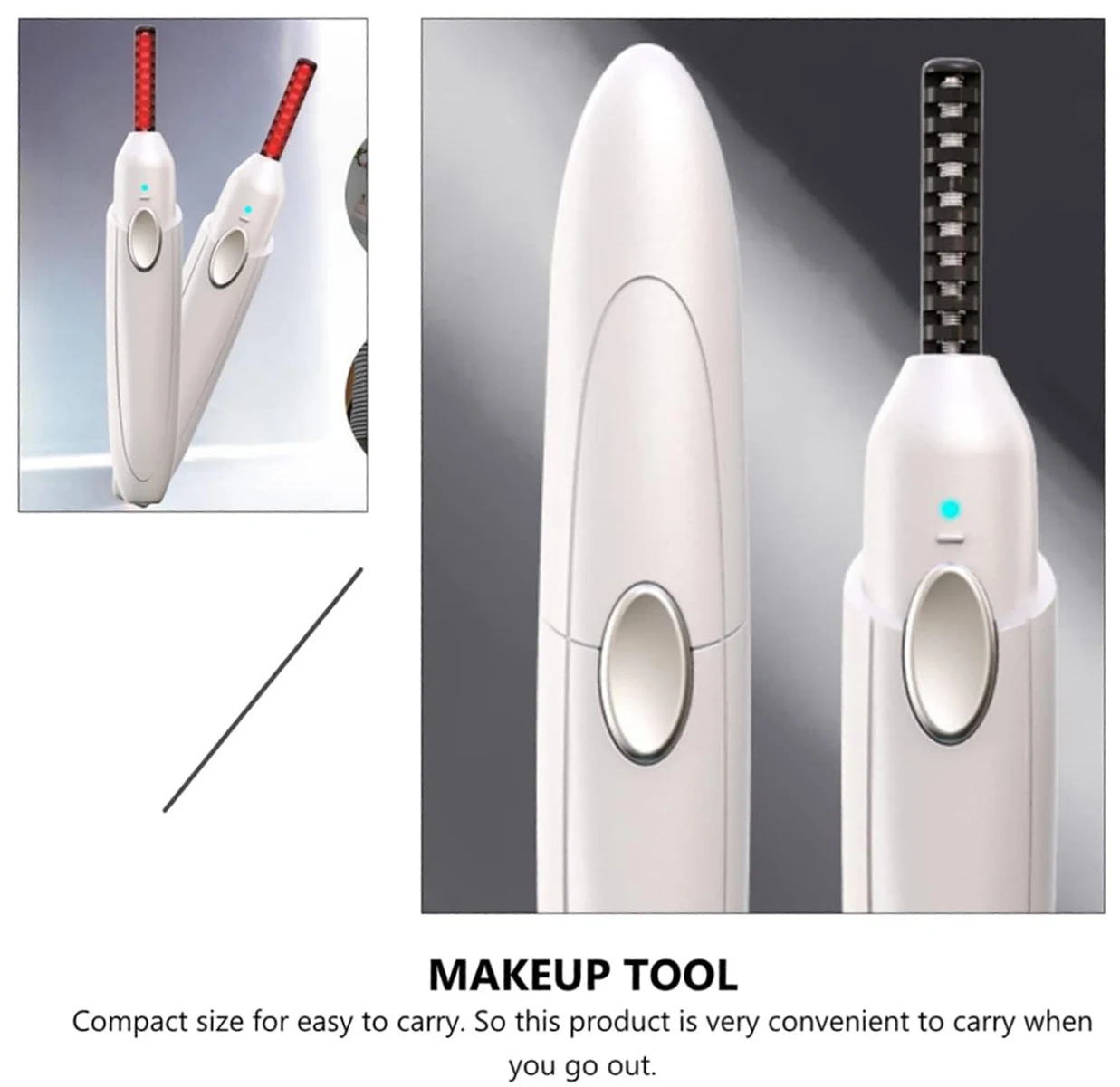 USB Charging Electric Eyelash Curler Portable Eyelash Curling Clip for Home Makeup Convenient Temperature Control Natural Effect
USB Charging Electric Eyelash Curler Portable Eyelash Curling Clip for Home Makeup Convenient Temperature Control Natural Effect