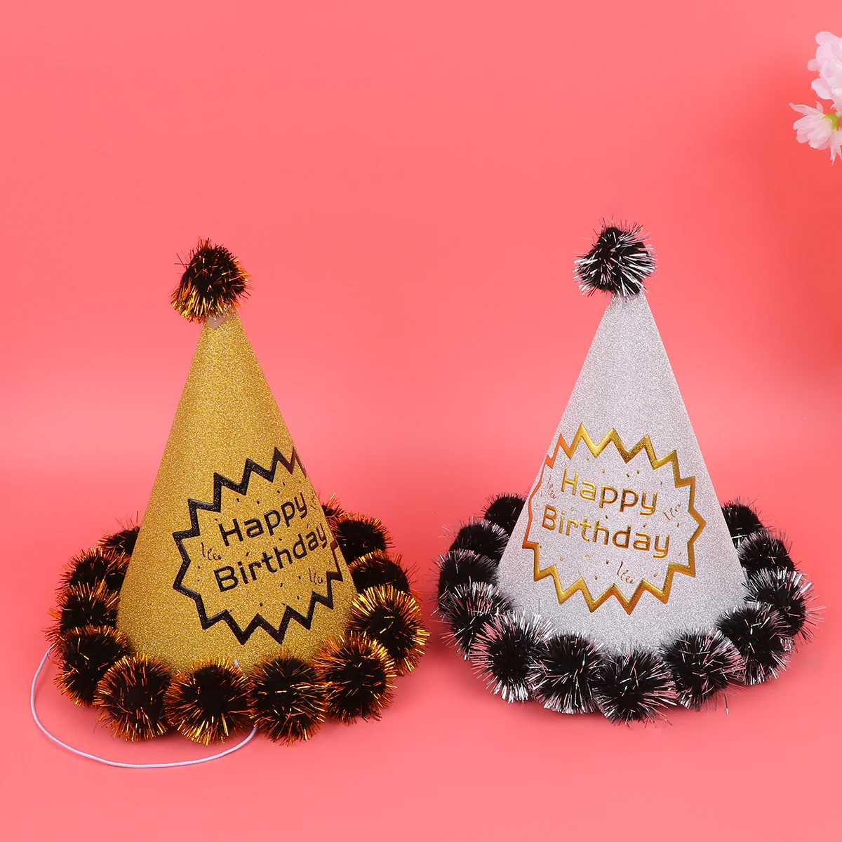 4Pcs Glitter Shiny Birthday Cone Hats Party Decoration Cone Caps Gold Silver Red Blue Birthday Party Hats 
4Pcs Glitter Shiny Birthday Cone Hats Party Decoration Cone Caps Gold Silver Red Blue Birthday Party Hats