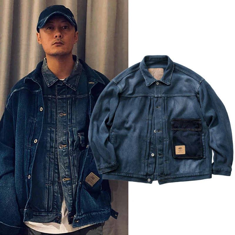 MADN Indigo Denim Jaet Youthful ular Cotton 00% Long Sve Outerwear with kets for Teens Autumn Season
MADN Indigo Denim Jaet Youthful ular Cotton 00% Long Sve Outerwear with kets for Teens Autumn Season